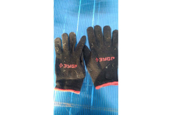 Перчатки трикотажные утепленные с защитой от скольжения (7 класс; размер L-XL) "МАСТЕР" ЗУБР 11462-XL