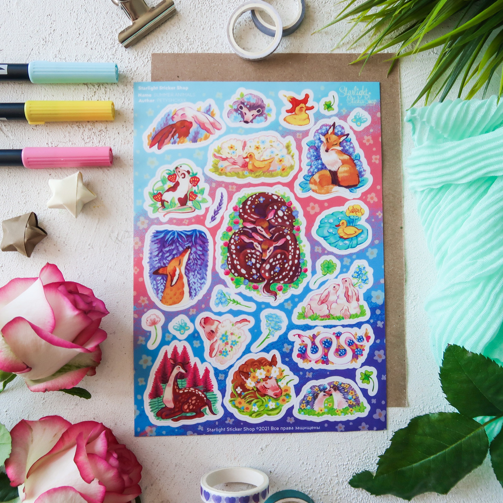 MINI PACK SUMMER ANIMALS