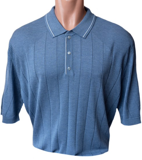 Р-ры 60-64 .Трикотажная Футболка ПОЛО KONKO. (Турция)