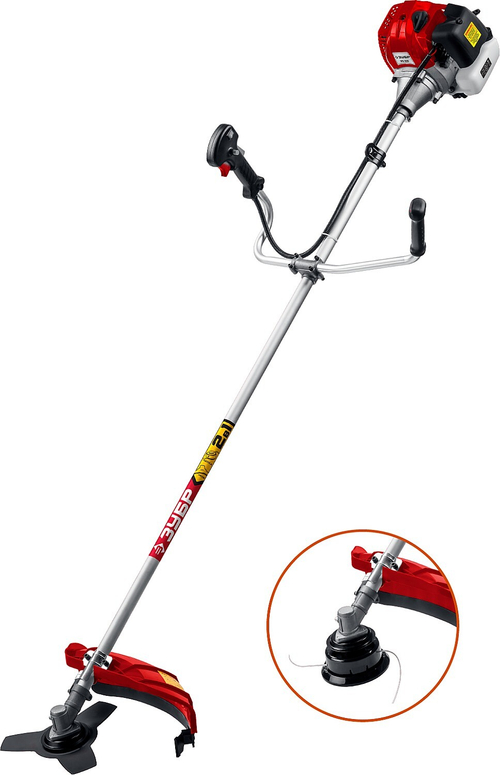 Триммер бензиновый ЗУБР КРБ-1000, 1 кВт