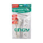 Удлинитель сетевой Engy P16-009 -4 розетки/10м б/з