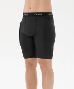 Шорты вратарские с защитой ScalePad Goalkeeper Shorts, черный