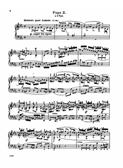 The well-tempered clavichord. Forty-eight preludes and fugues in two volumes | Johann Sebastian Bach; Carl Czerni