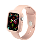 Ремень для Apple Watch силиконовый 38 mm с чехлом под часы