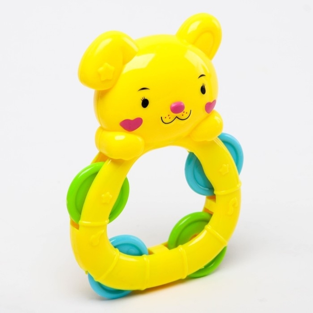 2072838/Набор погремушек (4 шт в упак) с прорезывателями, в/п 26*17,5 см/12