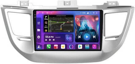 Магнитола для Hyundai Tucson 2016-2018 - FarCar XXL546M QLED+2K, Android 12, ТОП процессор, 8Гб+256Гб, CarPlay, 4G SIM-слот