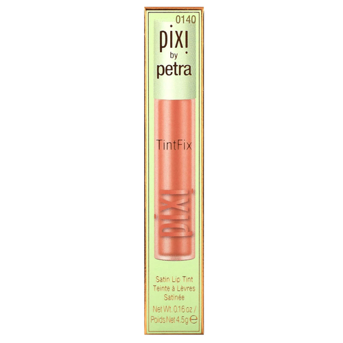Pixi Beauty, TintFix, сатиновый тинт для губ, оттенок 0140 Calm, 4,5 г (0,16 унции)