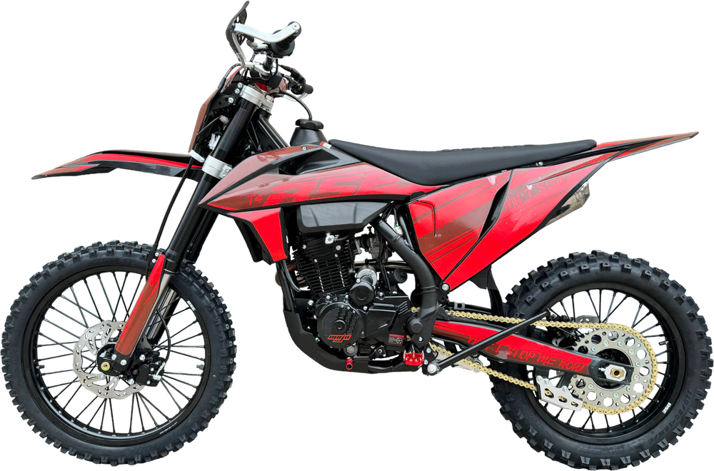 Мотоцикл Кросс BSE T4 Red