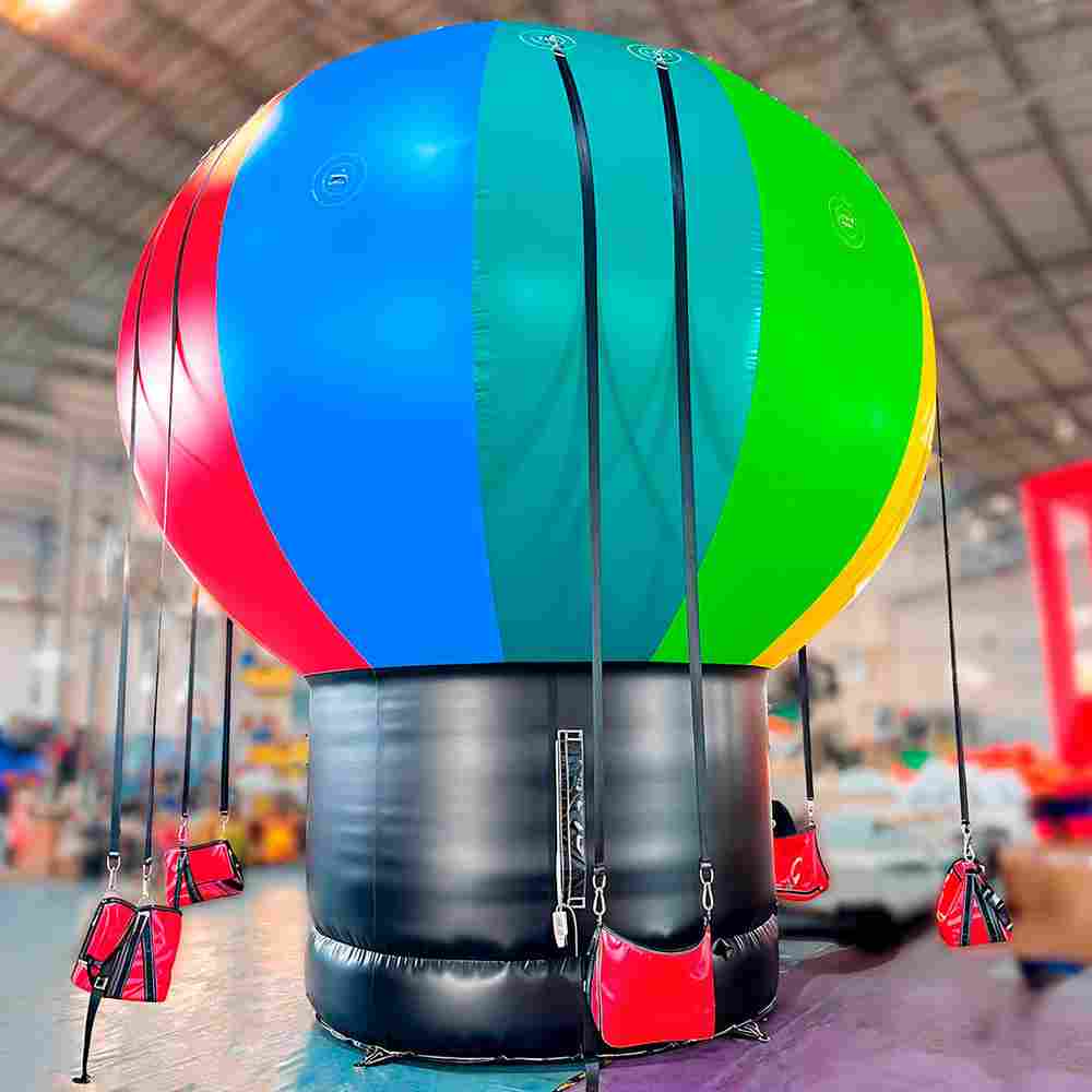 Качели воздушный шар «Яркий мир», 4,6×4,6×5,2 м
