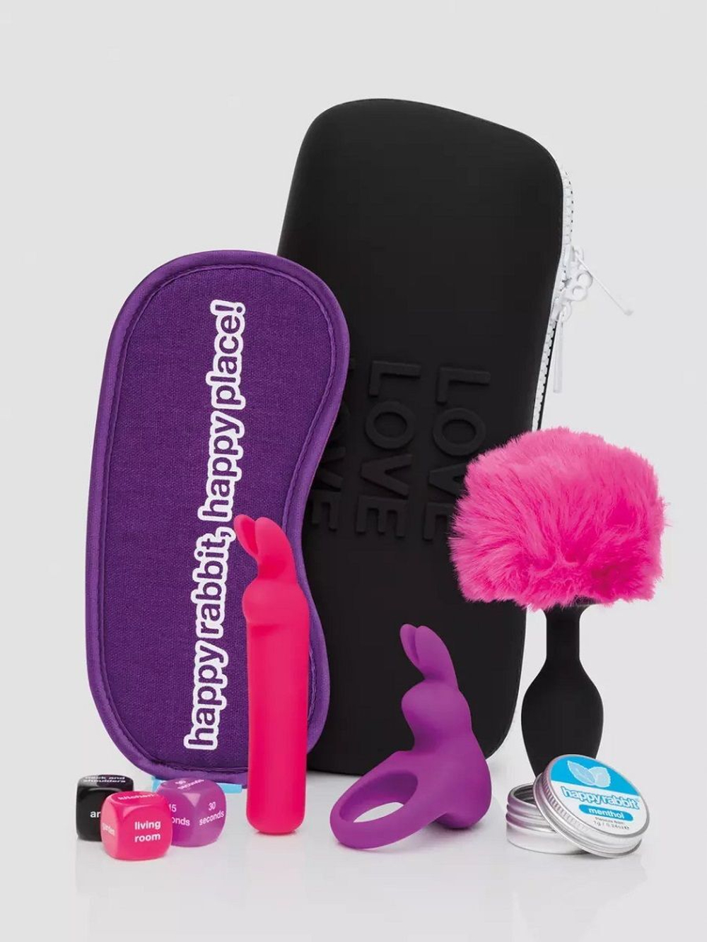 Вибронабор для двоих Couples Pleasure Kit (Цвет: фиолетовый с розовым)