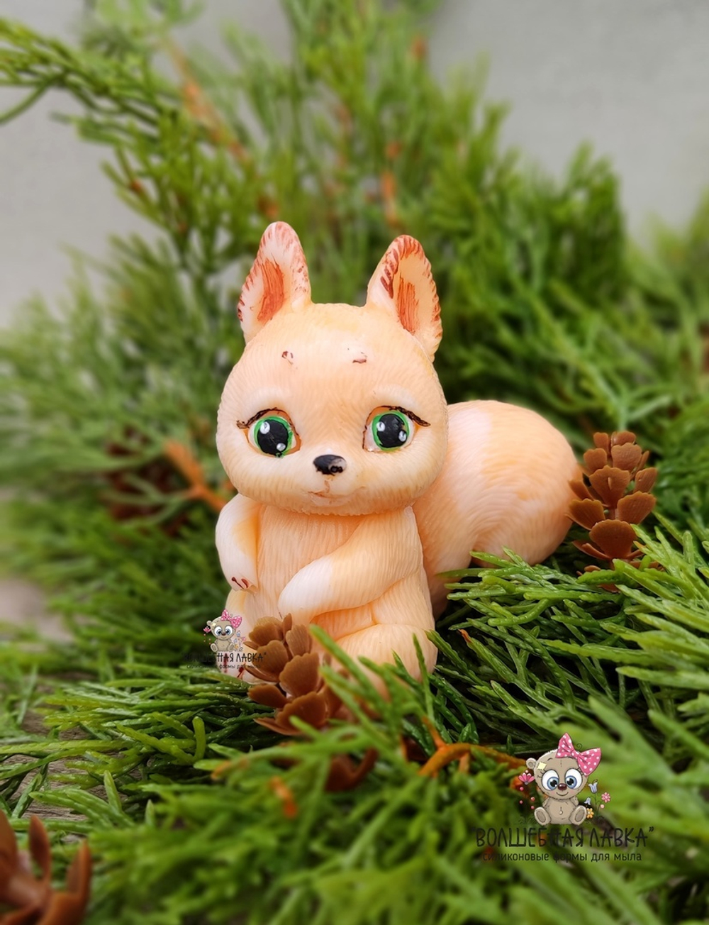 Силиконовая форма Белочка