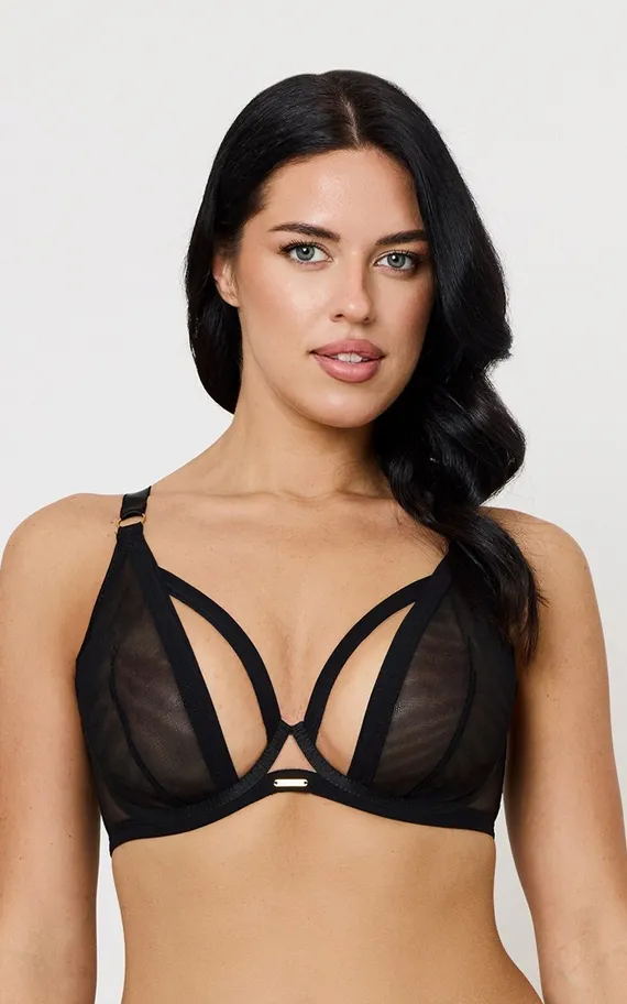 HOLLY BLACK Bralette Бюст
