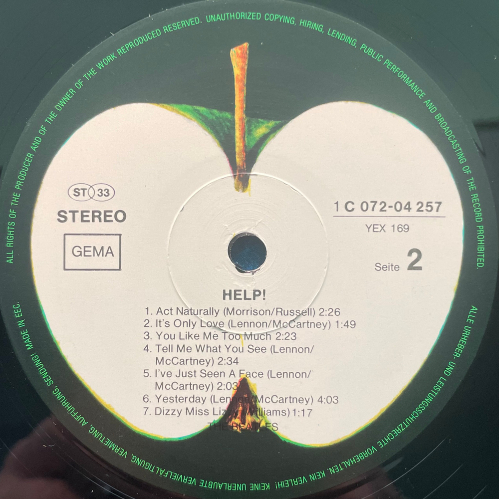 The Beatles - Help! (Германия)