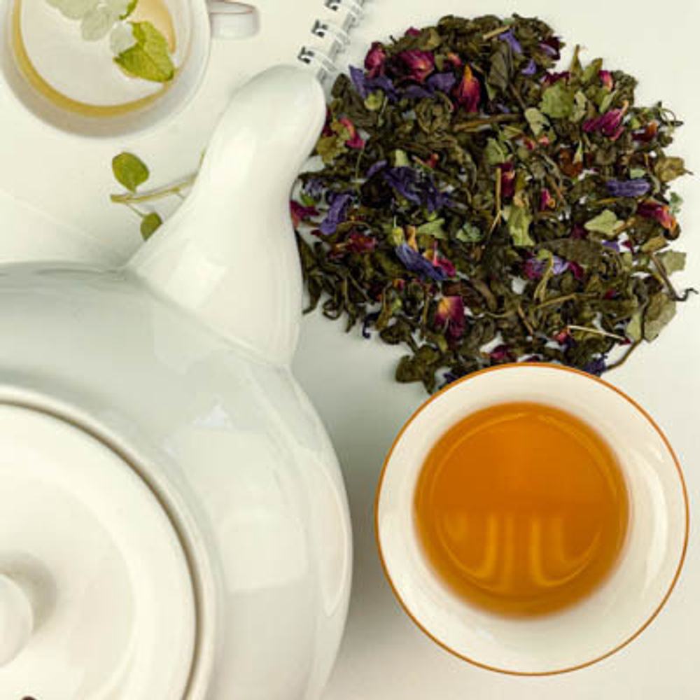 Зеленый чай BERRY-TEA "Виноградная лоза" | 18гр под стакан | Эконом