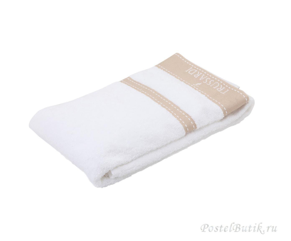 Набор полотенец 5 шт Trussardi Golf и халаты белый