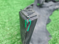 Юбка переднего бампера Mercedes GLC X253 (19-22)