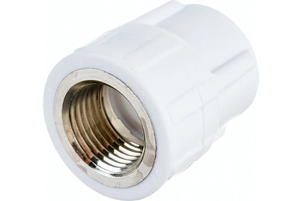 Муфта комб. внр.резьба 20х1/2 ПОЛИТЭК