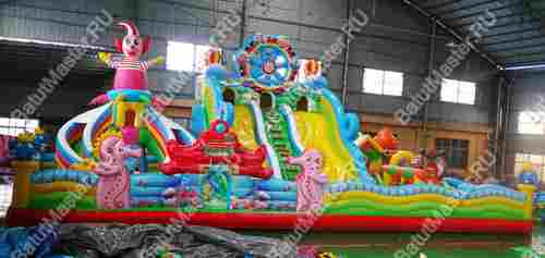 Коммерческий надувной батут "Парк чудес", 18*9*7 м