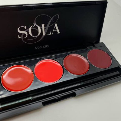 SoLa Гель-лак Palette 05 Red, 5 цветов, 25мл