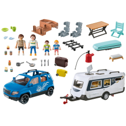 Playmobil - Семейный автомобиль с фургоном 71423X / артикул   71423X  / GTIN 4008789714237