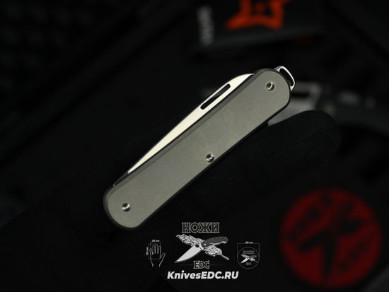 Нож FOX Knives FX-VP130 TI VULPIS клинок из стали M390, рукоять титан