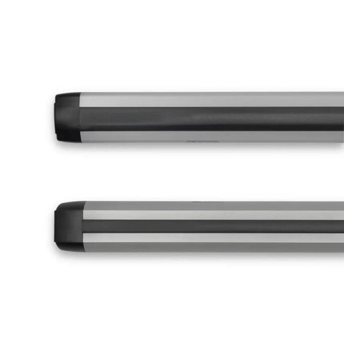 Перекладины с пазами (на рейлинг) 135 см аэродинамика алюминиевые, анодированные (ЕвроДеталь)