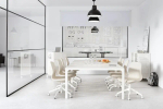 Офисный стул - IKEA LÅNGFJÄLL/LANGFJALL, 68x68x92см, белый, ЛОНГФЬЕЛЛЬ ИКЕА