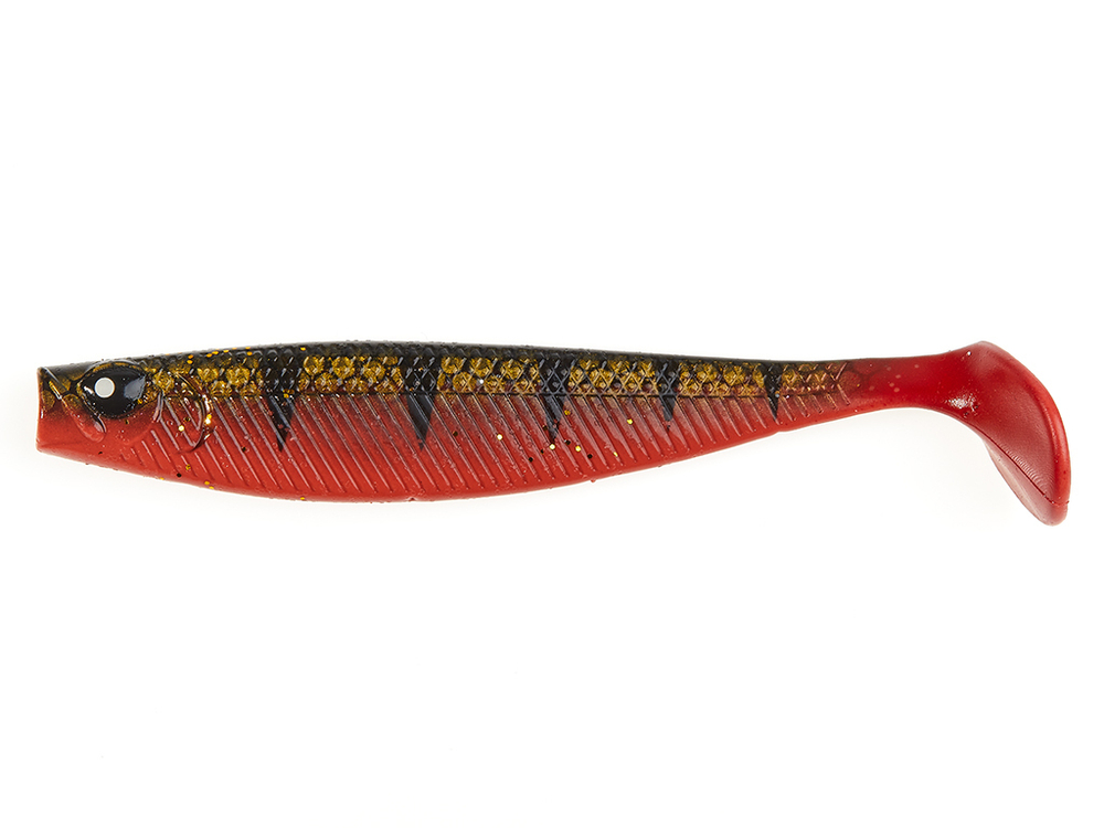 Виброхвост LJ 3D Red Tail Shad 5" (12.7 см), цвет PG22, 3 шт.