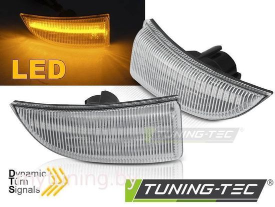 Повторители поворота IN THE MIRROR WHITE LED SEQ для RENAULT SCENIC III / MEGANE III