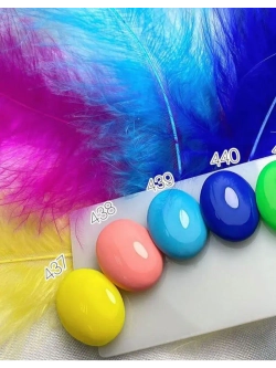 ElliS Гель лак для ногтей 437 канареечный