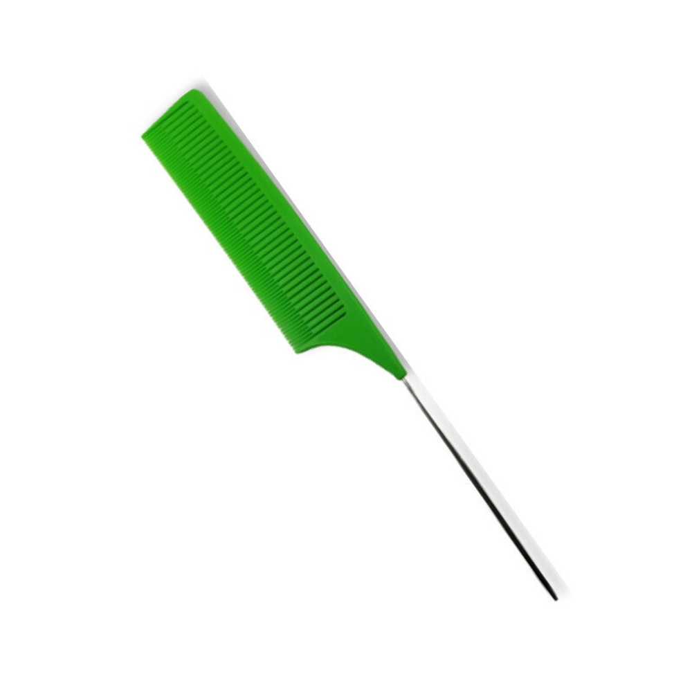 Парикмахерская расческа Harizma h10649 green, зелёная