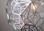 Подвесной дизайнерский светильник  Etch Web by Tom Dixon (золотой)