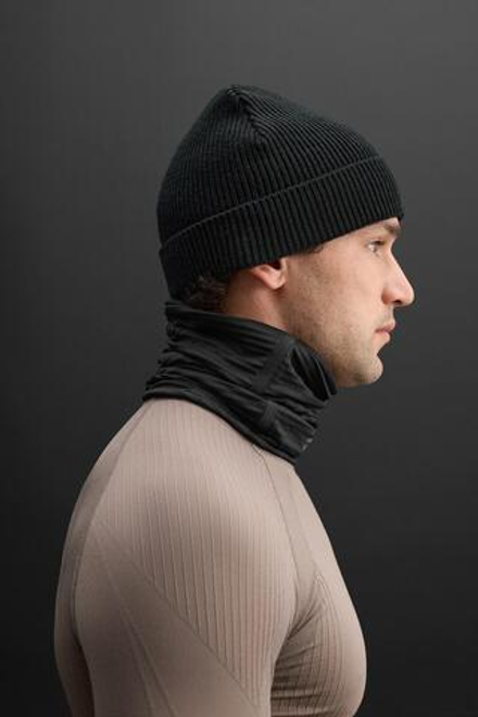 ZARA КОНТРАСТНЫЙ СНУД ИЗ ПОЛАРФЛИСА, ЧЕРНЫЙ