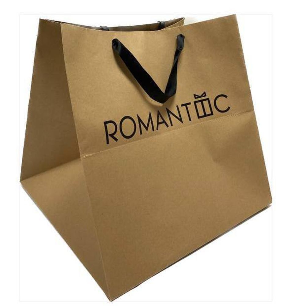 Пакет Romantic Крафтовый