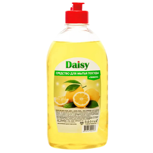 Средство для мытья посуды Daisy Лимон 500 мл