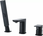 Смеситель для ванны Allen Brau Infinity 5.21008-31 черный матовый