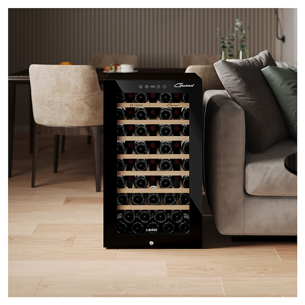 Винный шкаф Libhof Gourmet GM-56 black черный