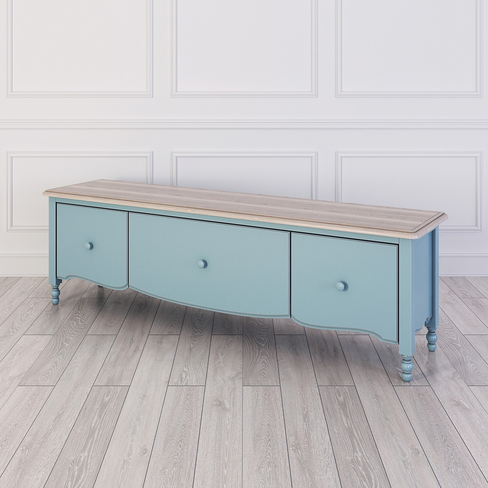 Тумба под ТВ с 3-я ящиками широкая Leblanc