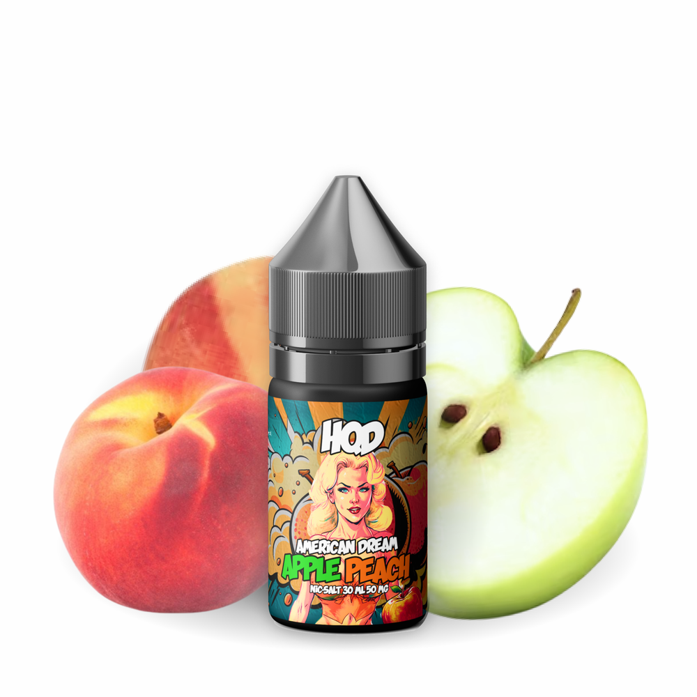 HQD American Dream - Apple Peach (5% nic)