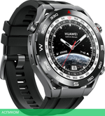 Умные часы Huawei Watch Ultimate HNBR Strap Black (55020AGP)