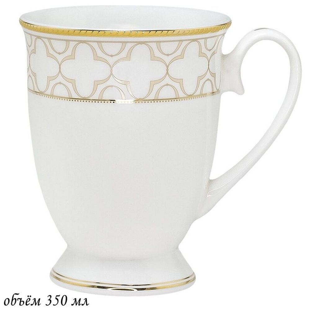 Lenardi 145-336 Кружка 350 мл ЖОЗЕФИНА в под.уп.(х36) Костяной фарфор