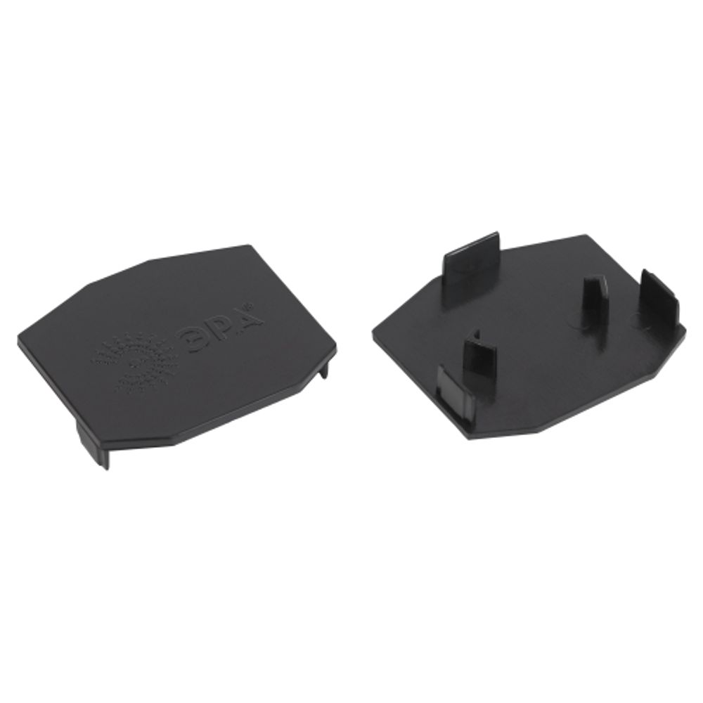 Заглушка ЭРА TRM-PC20-EC-B торцевая для встраиваемого магнитного шинопровода для натяжного потолка NOVA TRM-PC20 2шт | Трековые светильники