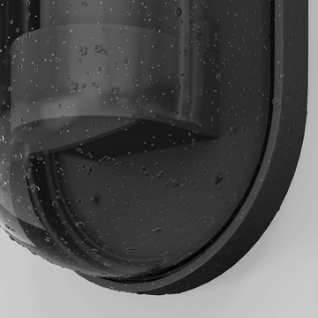 Уличный настенный светильник 1*Е27 O449WL-01GF графит Candle Maytoni