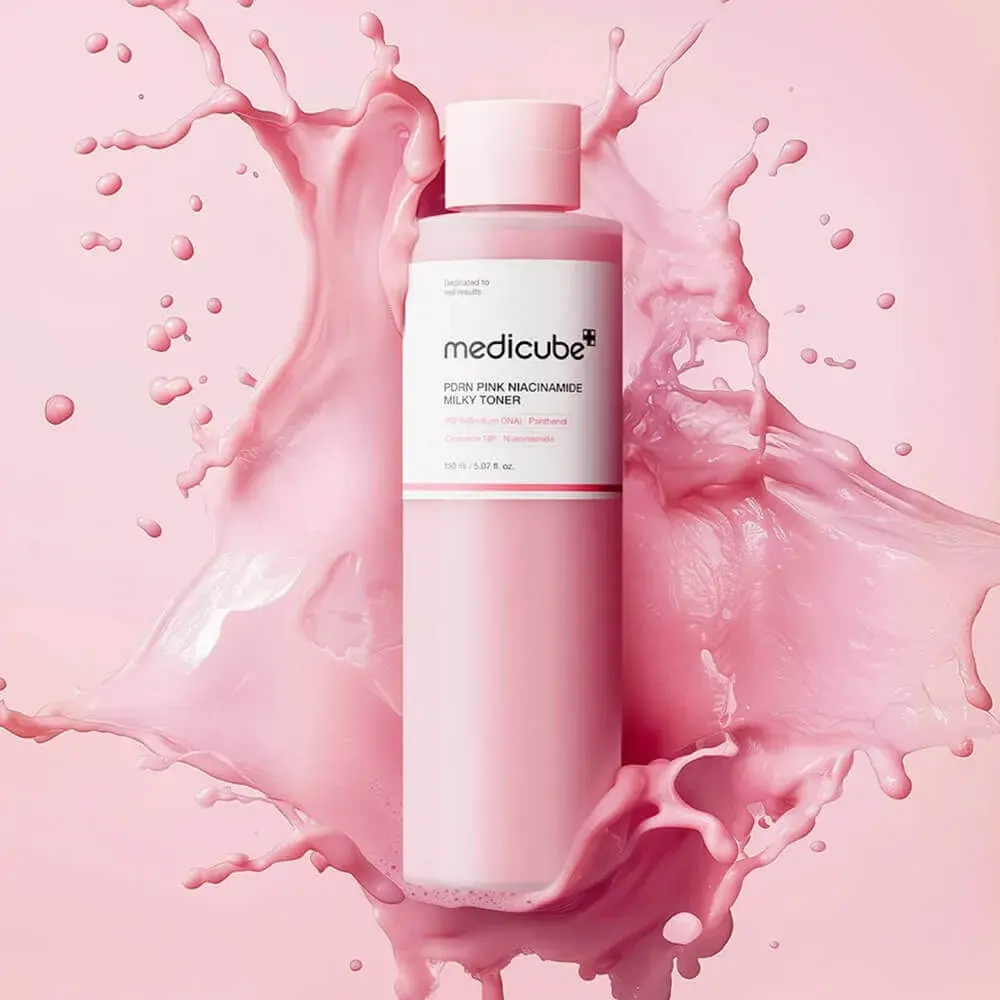 MEDICUBE Тонер молочный PDRN Pink Niacinamide Milky Toner (150 мл)