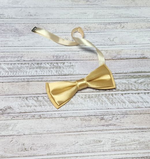 Галстук бабочка классика, лайм глянец