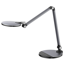 Светильник Camelion KD-865 C48 черн.металлик LED(Свет-к наст.10 Вт,230В,600 лм,сенс.рег.ярк и цвет.темп)