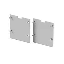 Комплект заглушек (для профиля 50x50) 2 шт., ALM-5050-S-EC 642046 Led Strip 642046