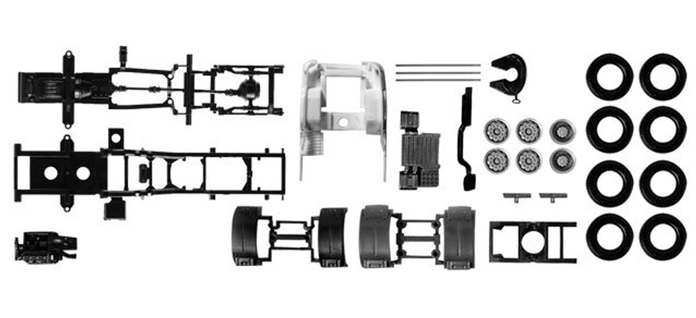 Шасси тягача Scania R, 3-осное. 2 шт.