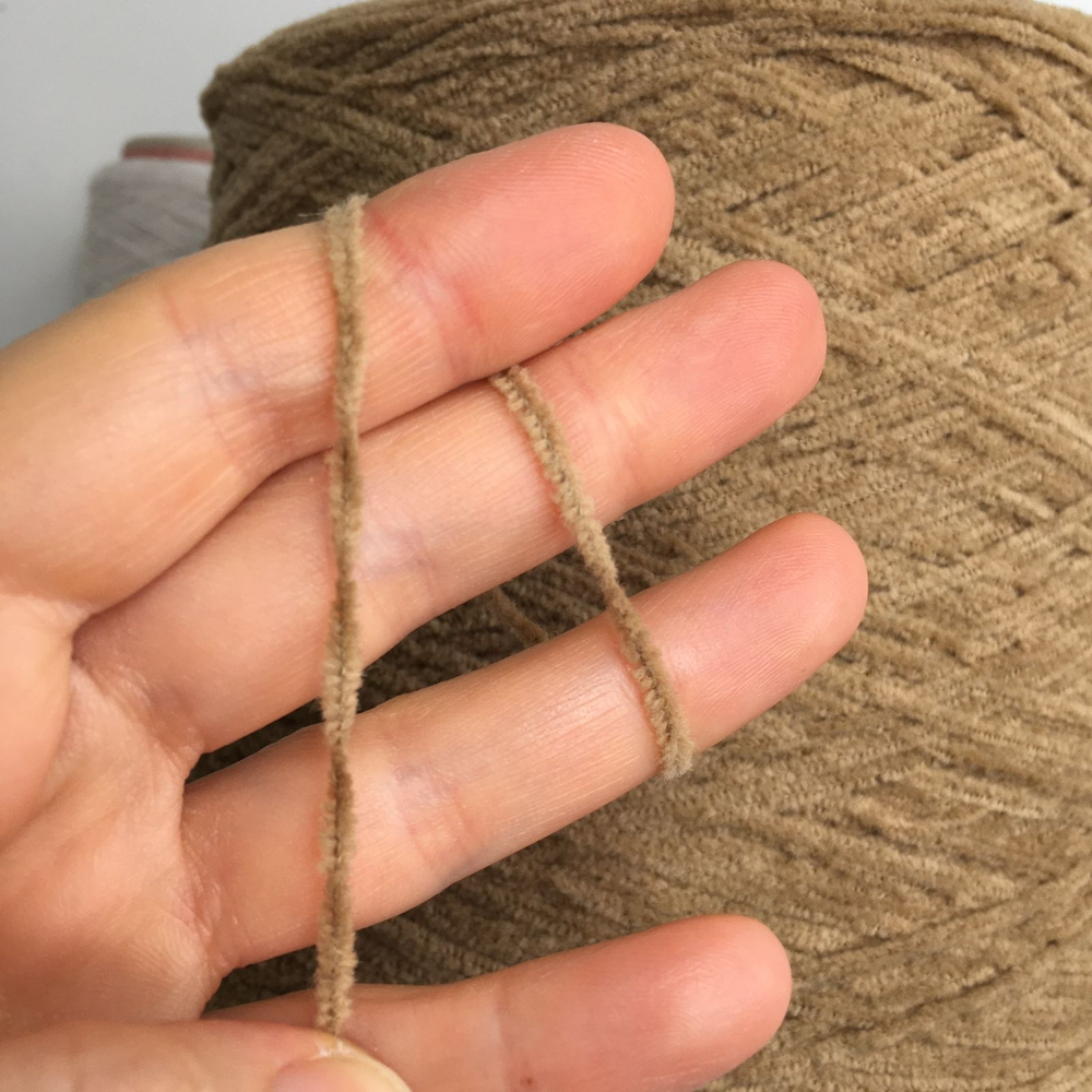 WOOLVERINE Millefili 65% меринос, 17% хлопок, 18% п/а 200м/100 гр col.134019 «Camel»