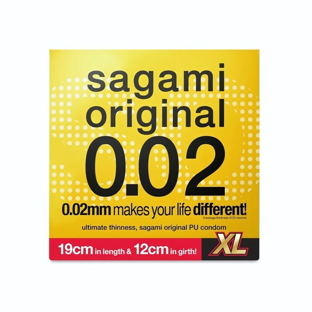 Презерватив увеличенного размера Sagami Original 0.02 XL-size - 1 шт.